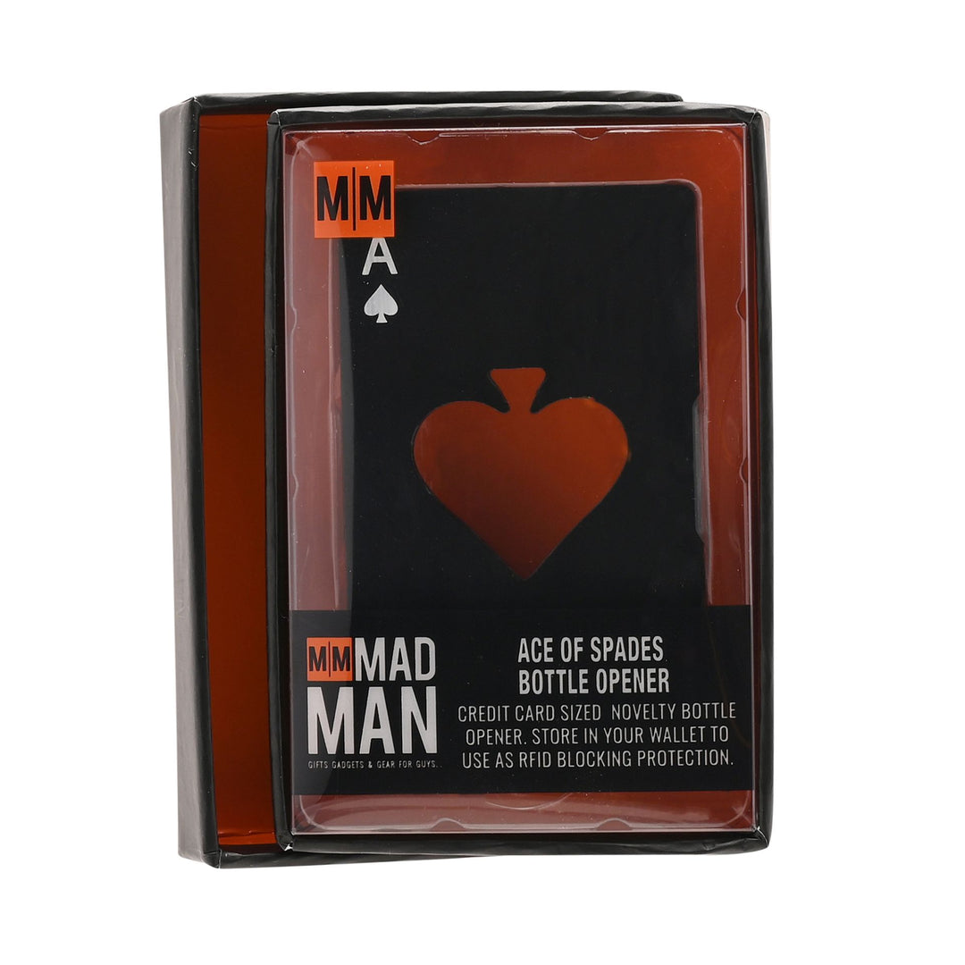 Mad Man "Ace of Spades" Bottle Opener