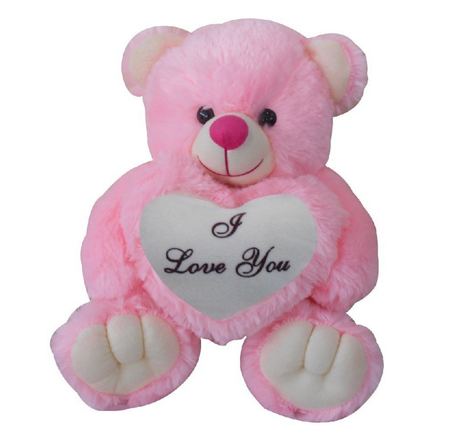 Rose Toy 28'' Love Pink Teddy Bear