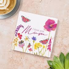Lesser &amp; Pavey I Love You Collection Mug Mum Coaster