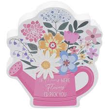 Mum Bouquet Plaque Pink