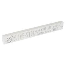 Mdf Plaque Love Story