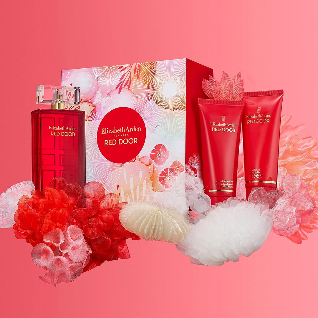 Elizabeth Arden Red Door EDT 100ml (3 Pieces) Female Gift Set Perfume