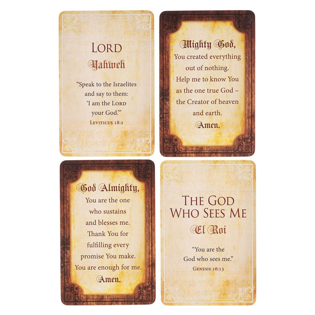 Praying the Names of God Box of Blessings