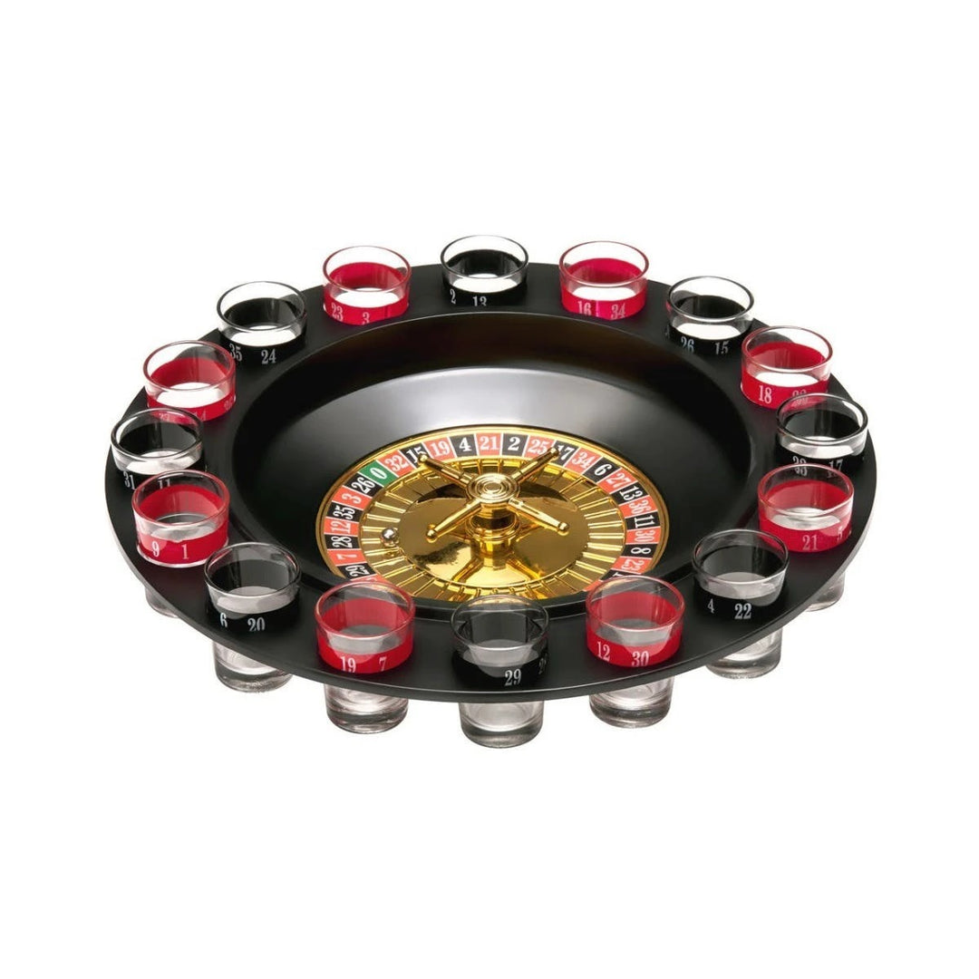 Casino Shot Roulette Drinking Game Set