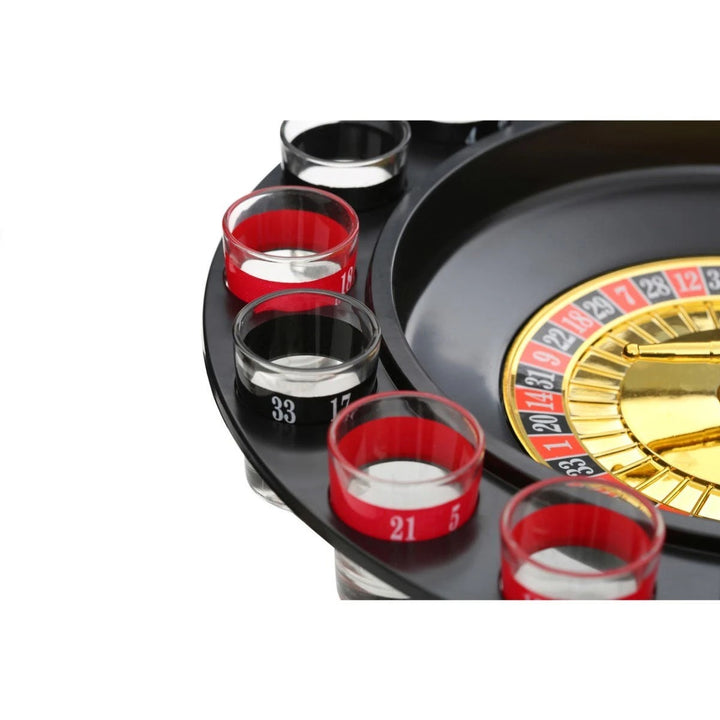 Casino Shot Roulette Drinking Game Set