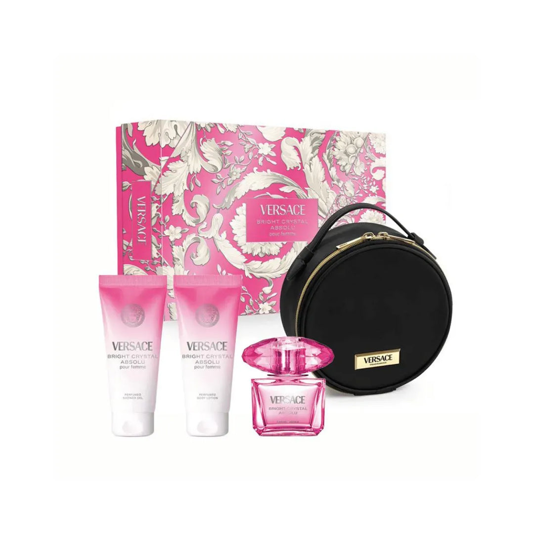 Versace Bright Crystal Absolu 4-Piece Fragrance Gift Set