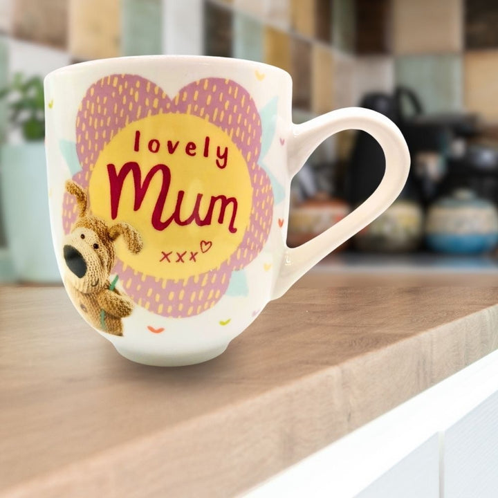 Boofle Female Mug &amp; Coaster Set Mummy