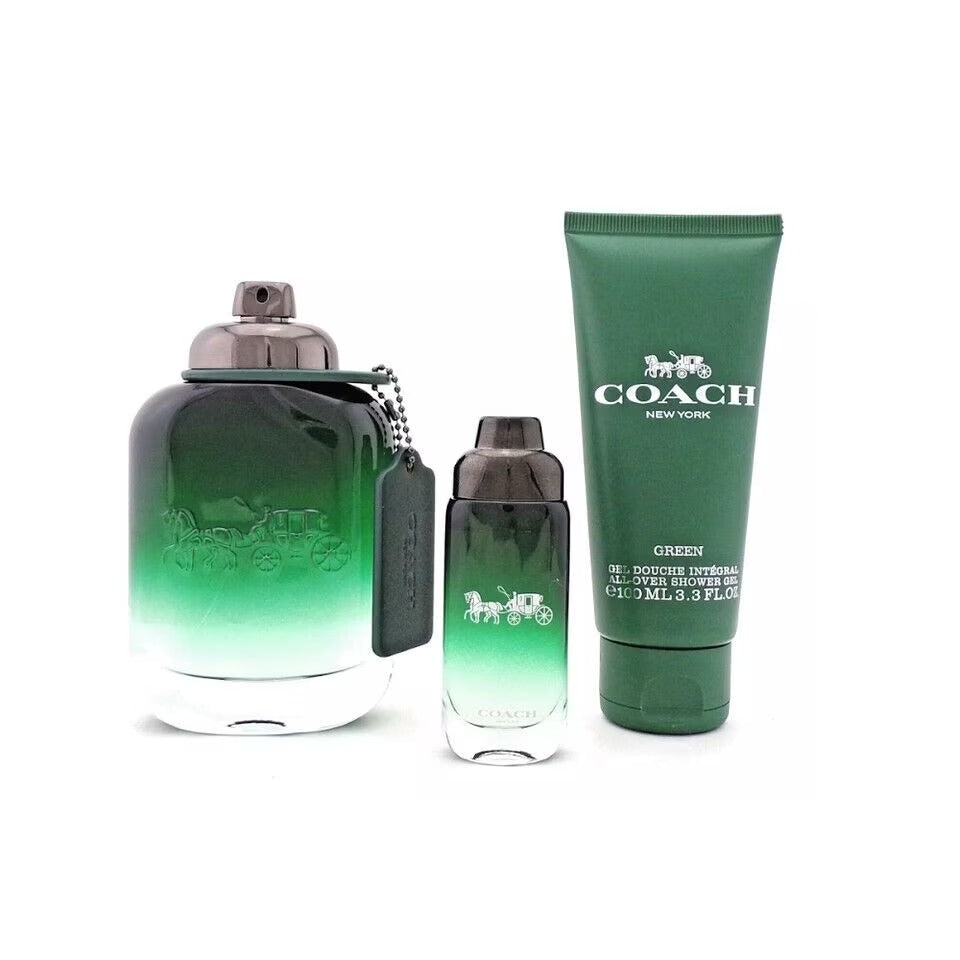 Coach New York Green Male Perfume Gift Set