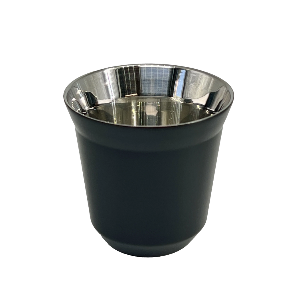Double-Wall Stainless Steel Capsule Espresso Cup