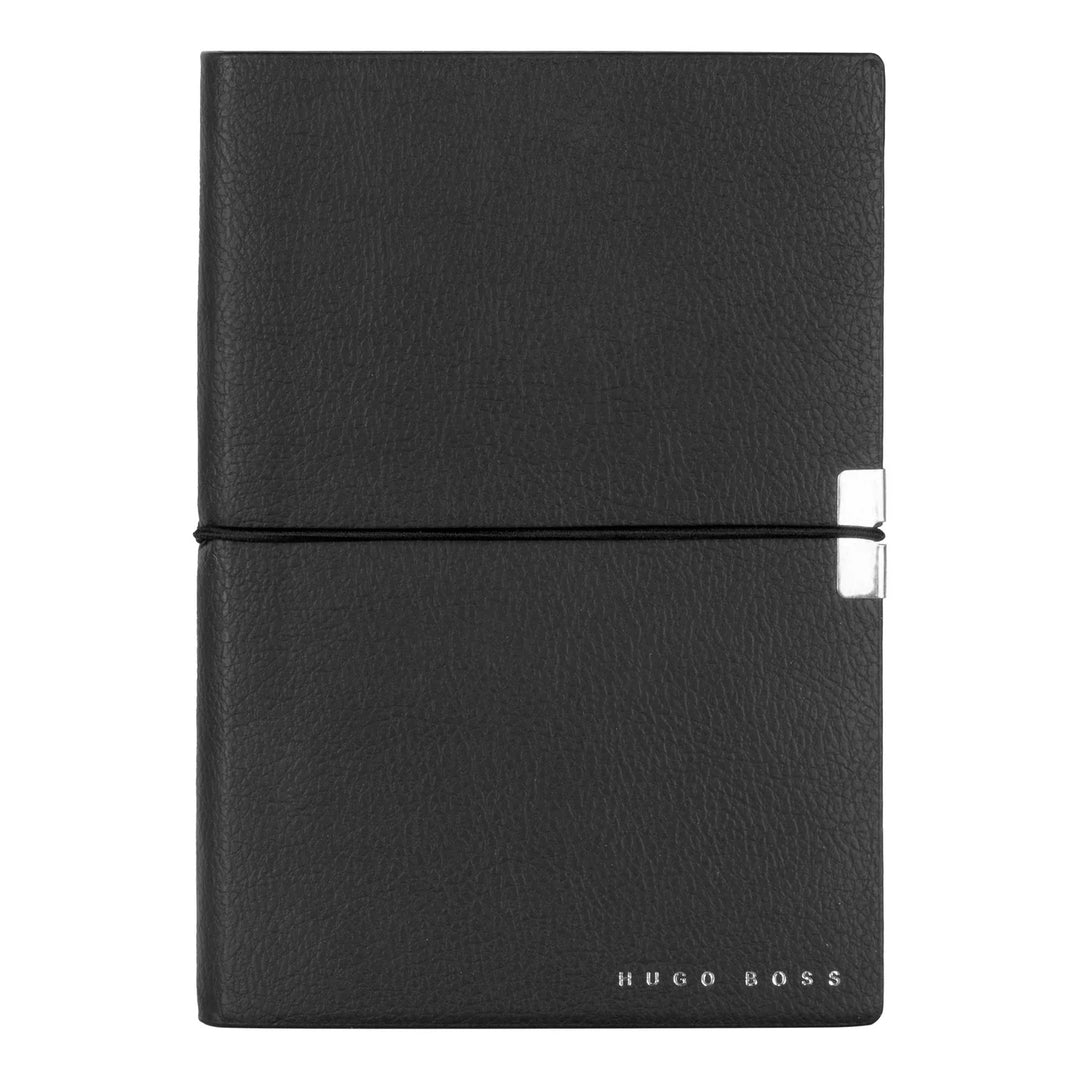 BOSS Elegance Storyline Black A6 Plain Notebook