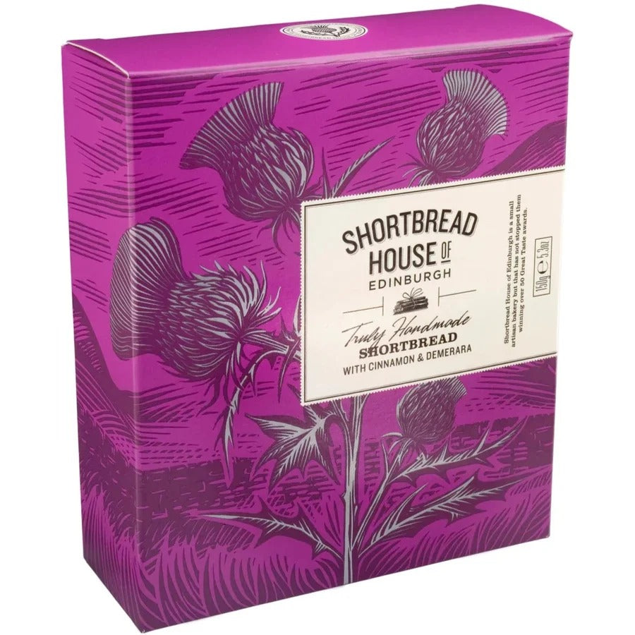 Shortbread House of Edinburgh Cinnamon &amp; Demerara Shortbread (150g)
