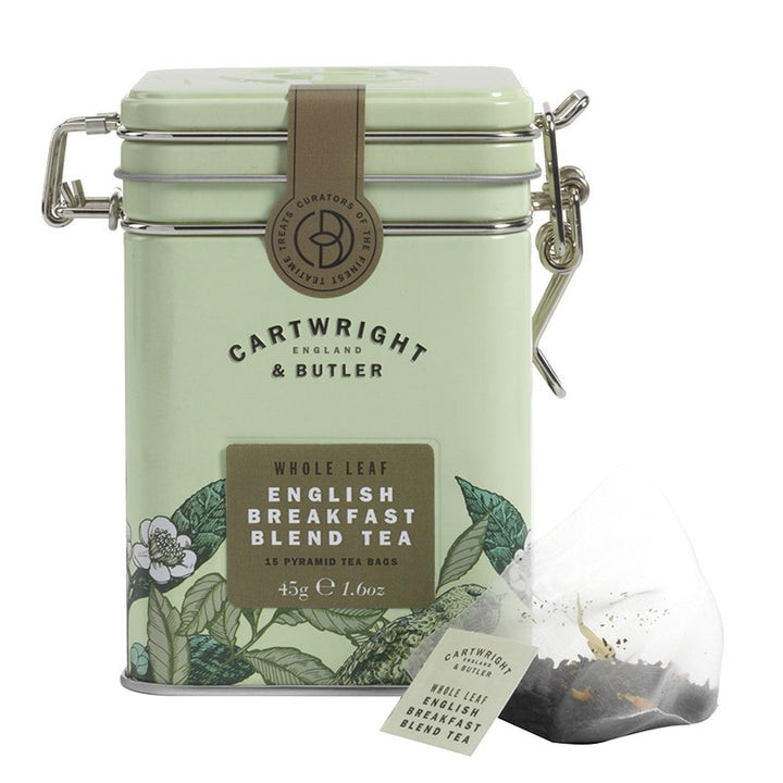 Cartwright &amp; Butler Whole Leaf English Breakfast Tea Gift Tin