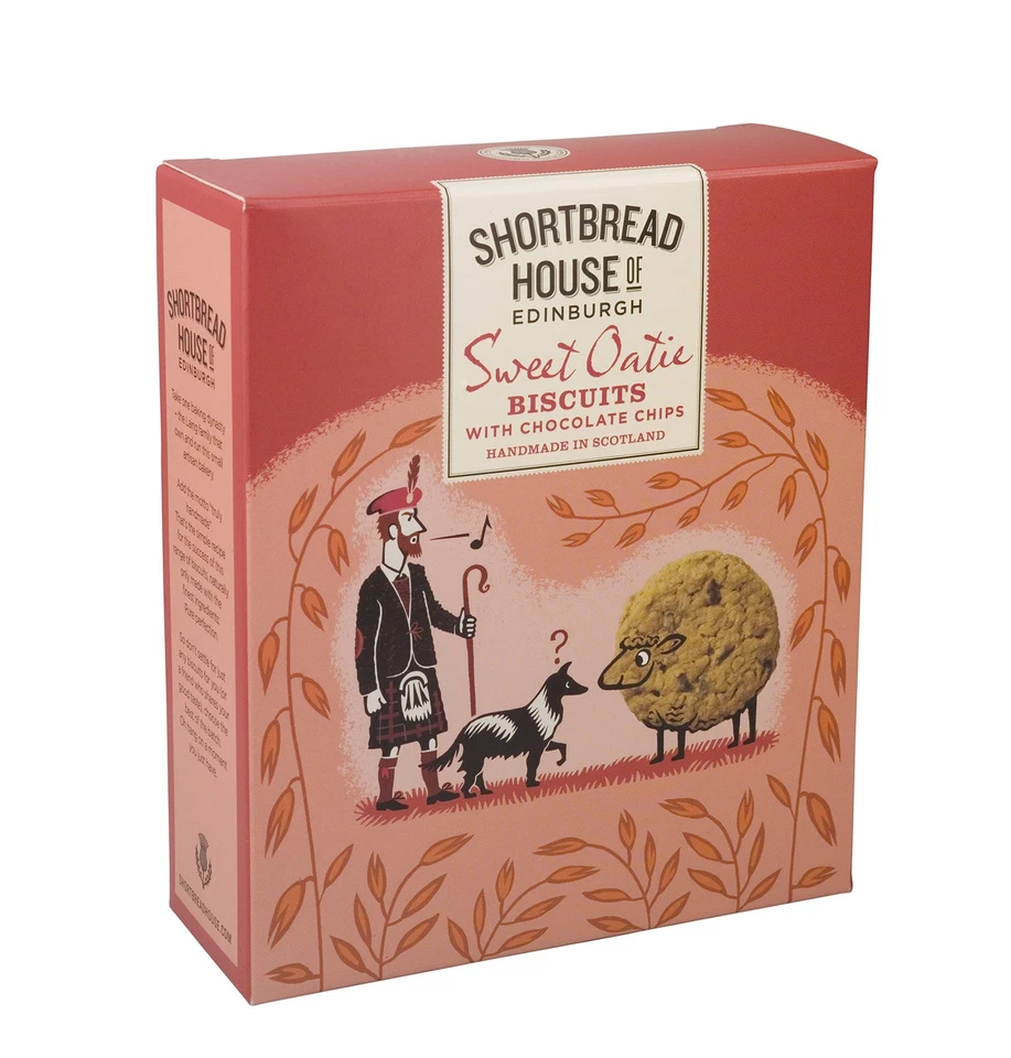 Shortbread House of Edinburgh Sweet Oatie Biscuits with Chocolate Chips (150g)