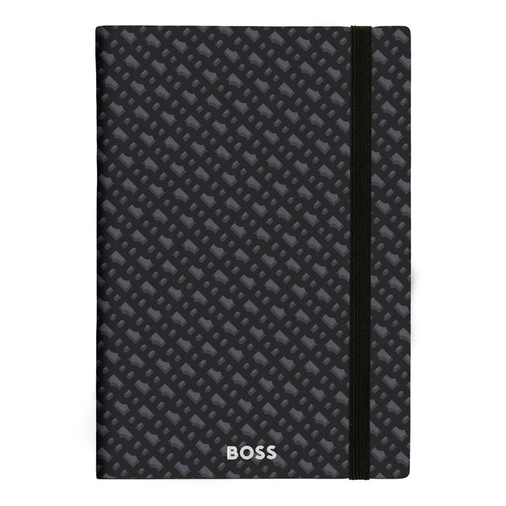 BOSS Elemental Monogram Grey A5 Notebook