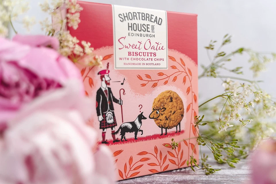 Shortbread House of Edinburgh Sweet Oatie Biscuits with Chocolate Chips (150g)