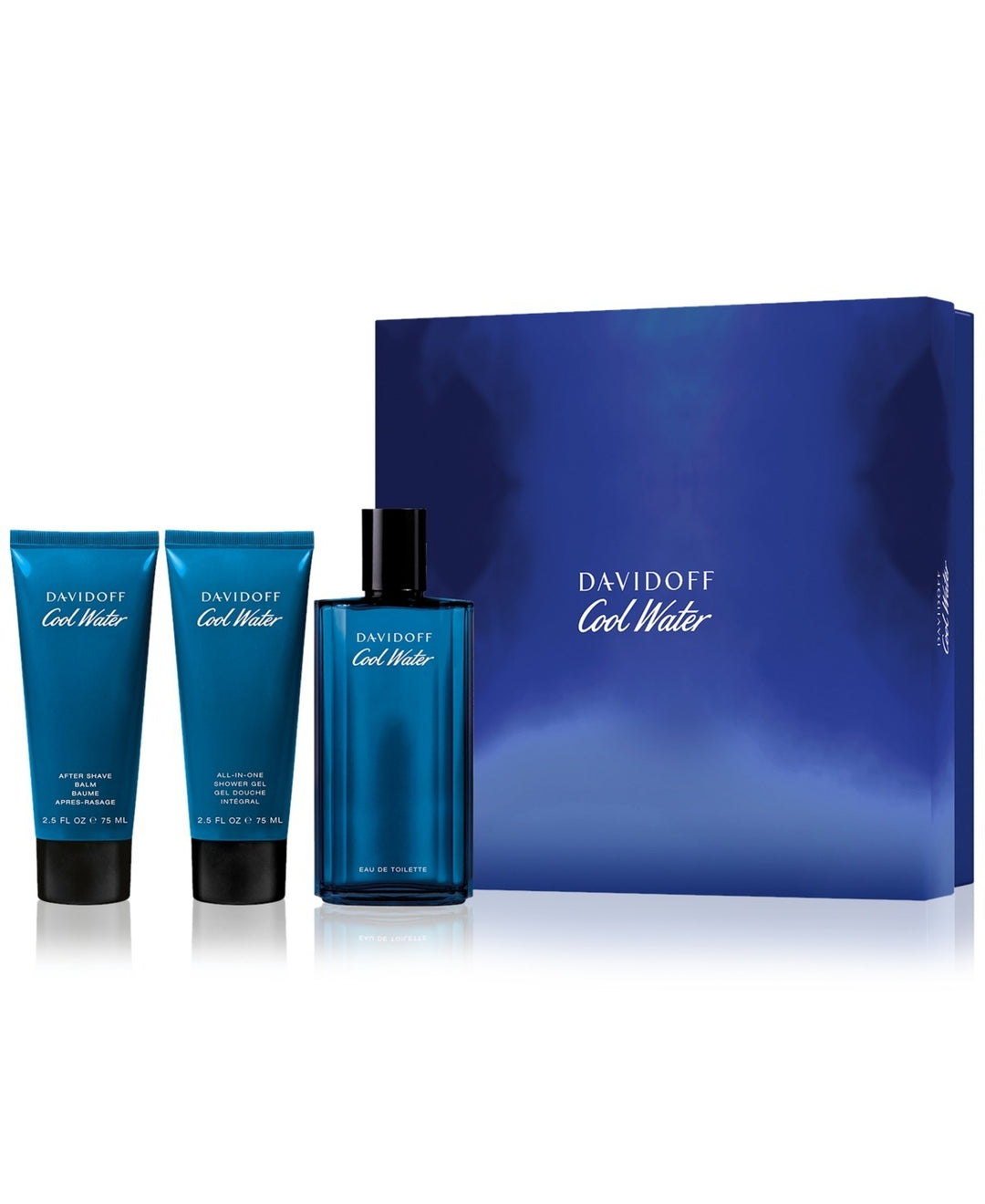 Davidoff Cool Water EDT 125ml 3pc Male Gift Set Perfume