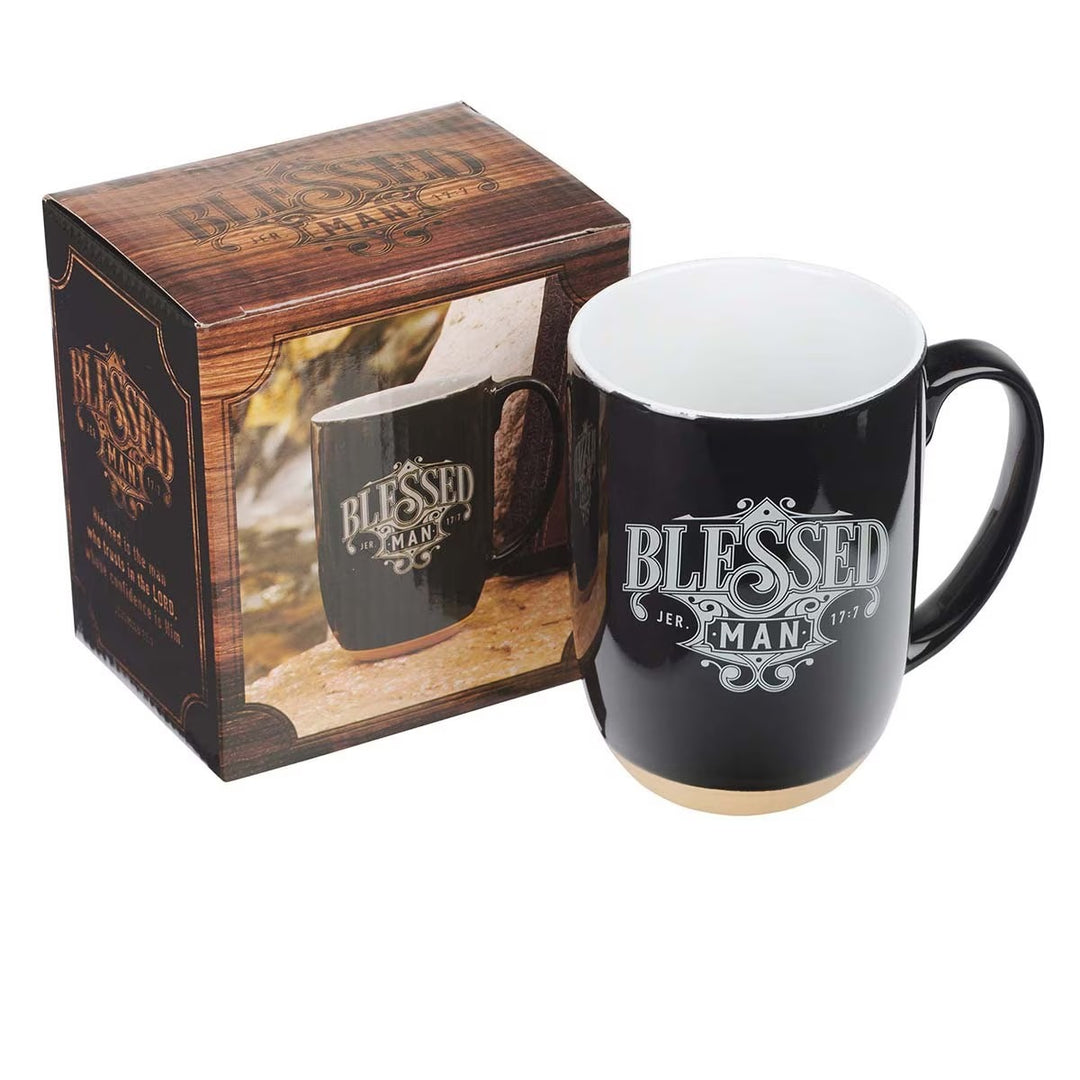Blessed Man Ceramic Coffee Mug