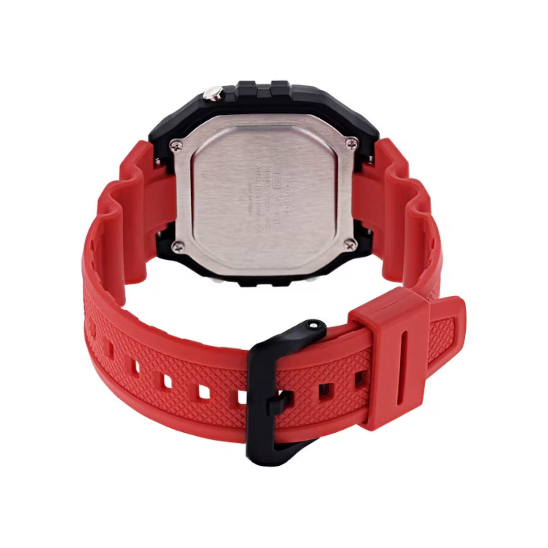 Casio Red Tactical Digital Watch