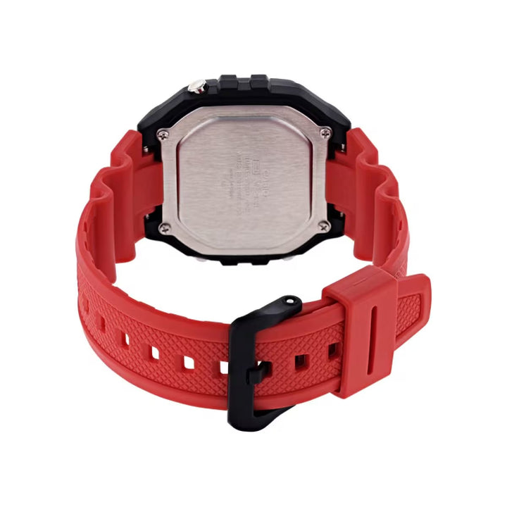 Casio Red Tactical Digital Watch