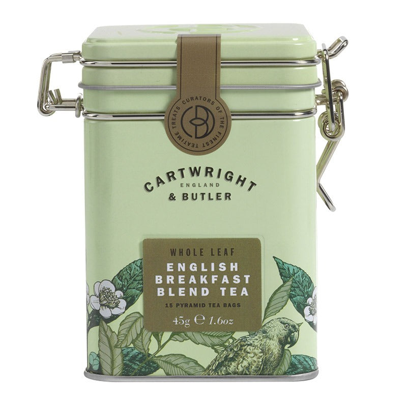 Cartwright &amp; Butler Whole Leaf English Breakfast Tea Gift Tin