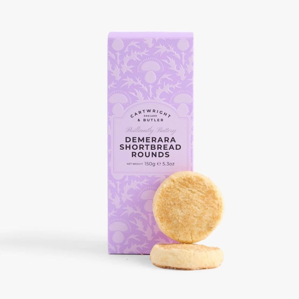 Cartwright &amp; Butler Demerara Shortbread Rounds (150g)