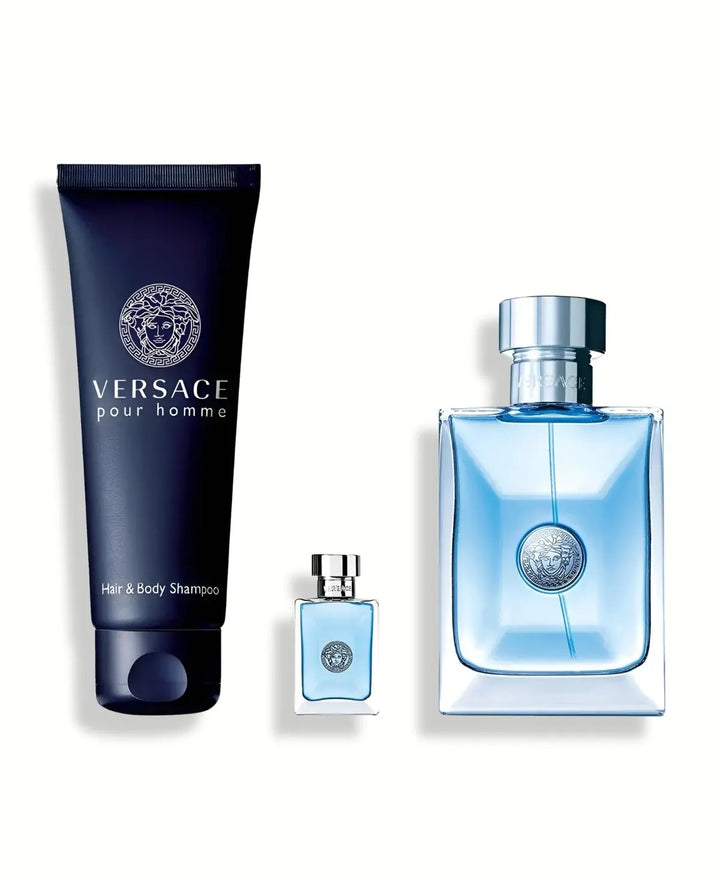 Versace Pour Homme EDT 100ml (3 Piece) Male Gift Set