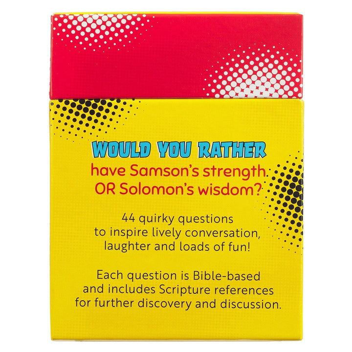 Would You Rather Boxed Card Game