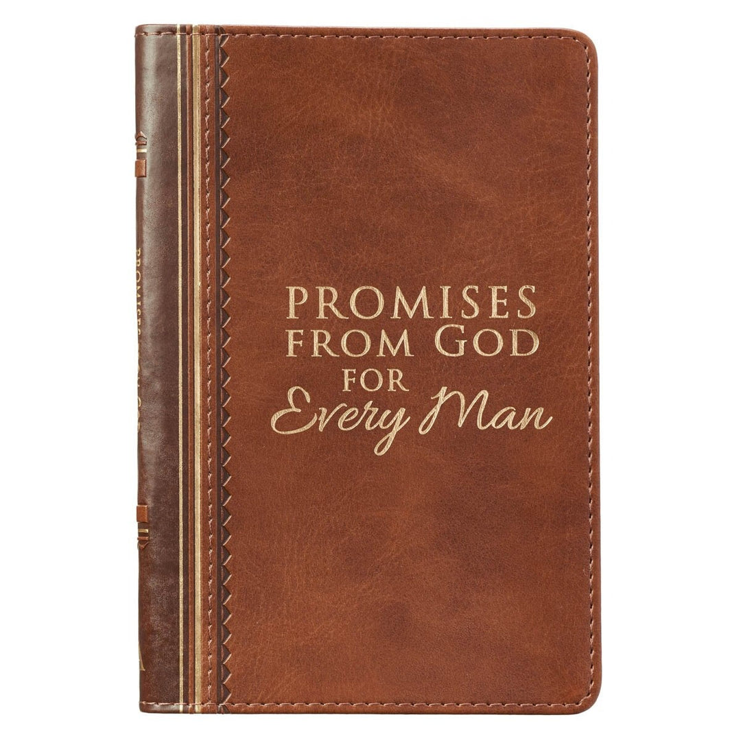 Promises From God For Every Man Faux-Leather Gift Book