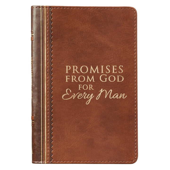 Promises From God For Every Man Faux-Leather Gift Book