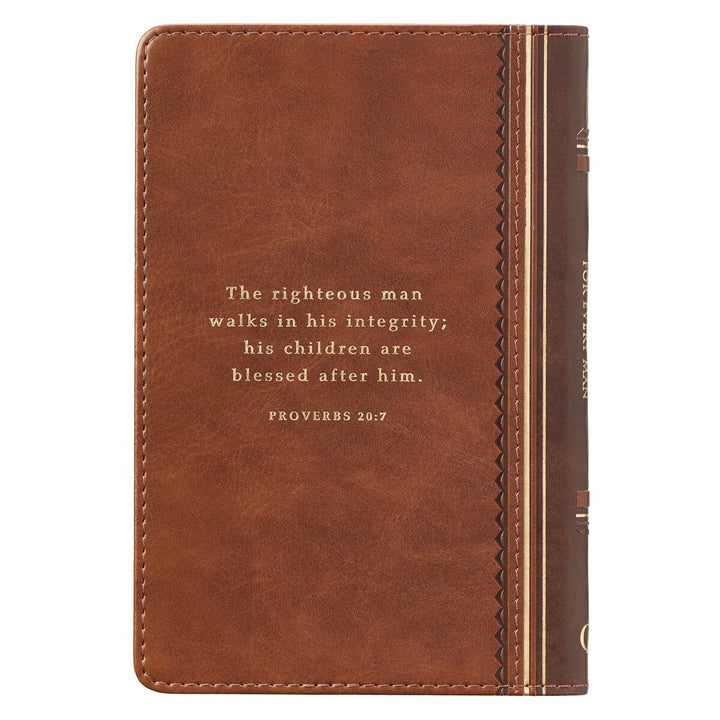 Promises From God For Every Man Faux-Leather Gift Book