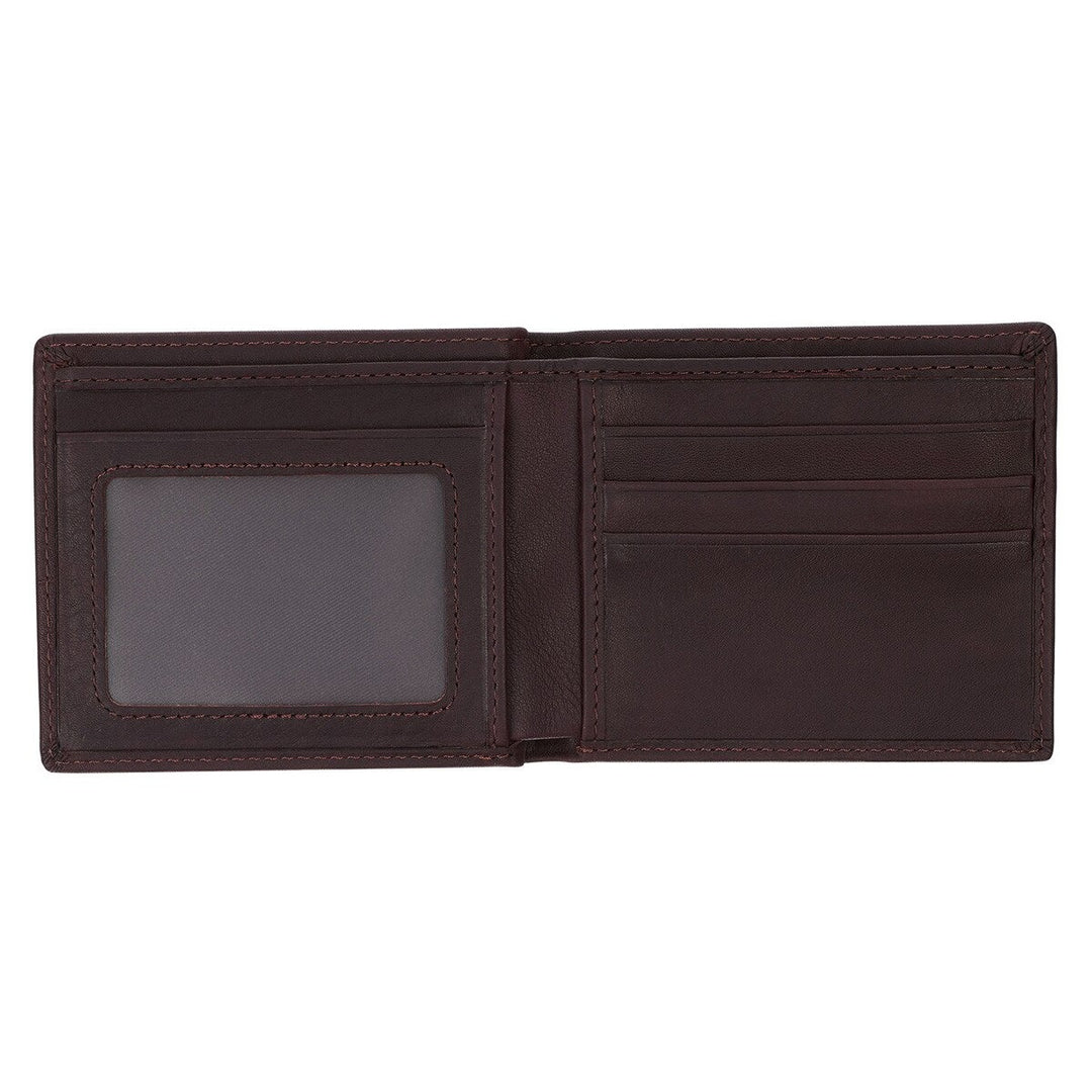 Trust in the Lord Dark Brown Leather Wallet - Proverbs 3:5