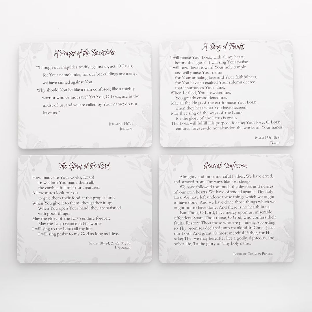 My Prayers Floral Scripture &amp; Devotional Prayer Tin