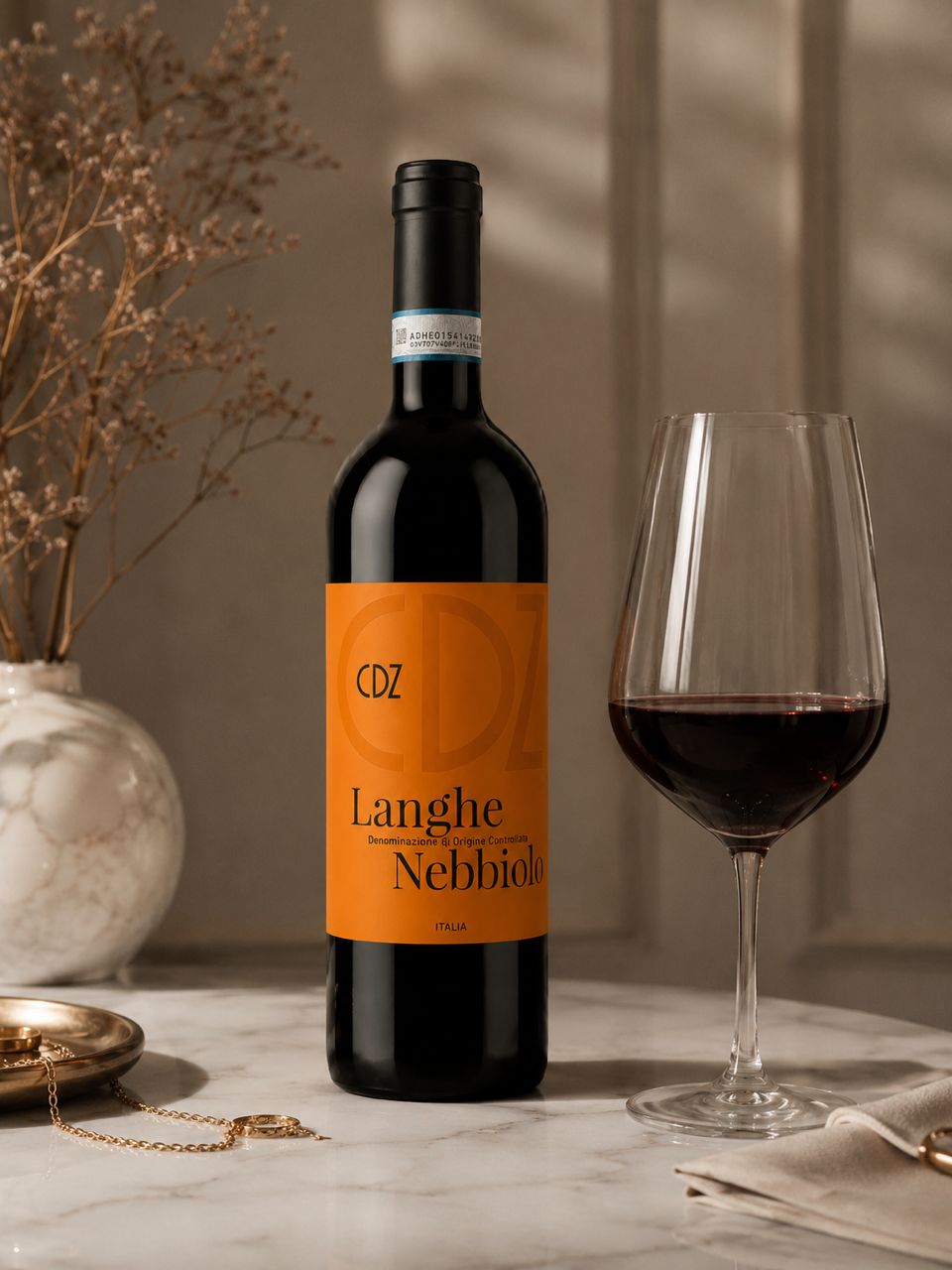 CDZ Langhe Nebbiolo Italian Red Wine (750ml)