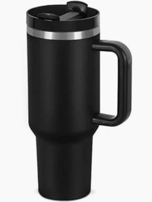 Harvey Makin Tall Steel Mug - 40oz Black - HM2488