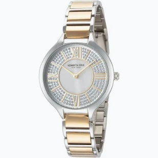 Kenneth Cole Stainless Steel Silver & Gold Female Watch - KCWG7006204