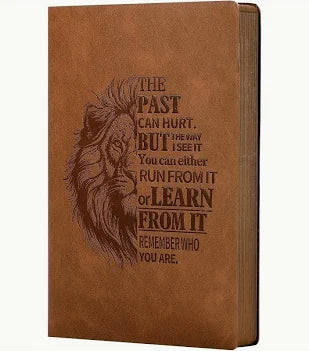 Man of God Two-Tone Brown Faux Leather Journal with Zipped -JL726
