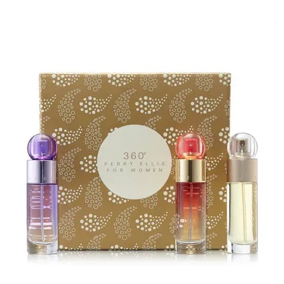 Perry Ellis 360 EDT 3pc 30ml Female Gift Set