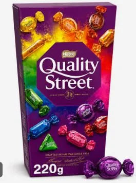 Quality Street Chocolate Toffee &amp; Cremes Box, 220 g