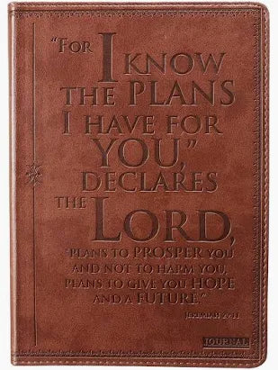 JL926-Journal Classic Zip Brown I Know the Plans 29:11