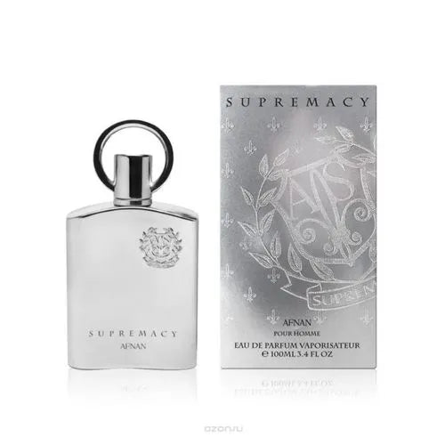 Afnan Supremacy Silver EDP 100ml Male Perfume