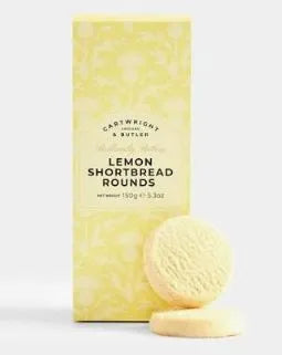 Cartwright &amp; Butler Lemon Zest Shortbread Rounds in Carton 150g-4723