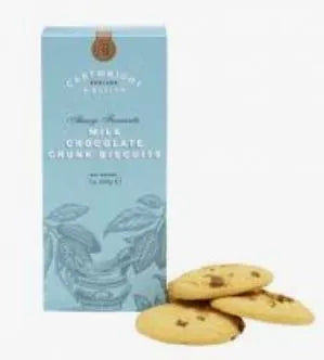 Cartwright & Butler Milk Chocolate Chunk Biscuits In Carton/200g-2995