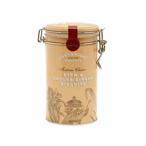 Cartwright & Butler Stem Ginger Biscuits In Tin/200g-4852