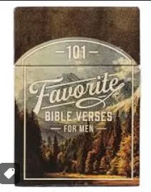 Christian Art Gifts 101 Favorite Bible Verses for Men-BX155