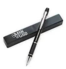 Christian Art Gifts Black Pen with Case –PEN286