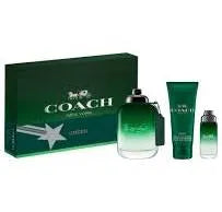Coach New York Green EDP 3 pcs 100ml Male Perfume Gift Set