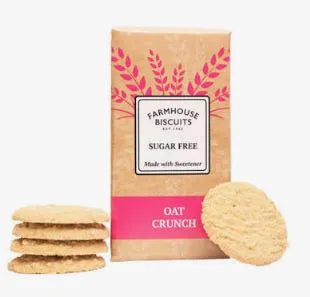 Farmhouse Sugar Free Oat Crunch Biscuit 150g