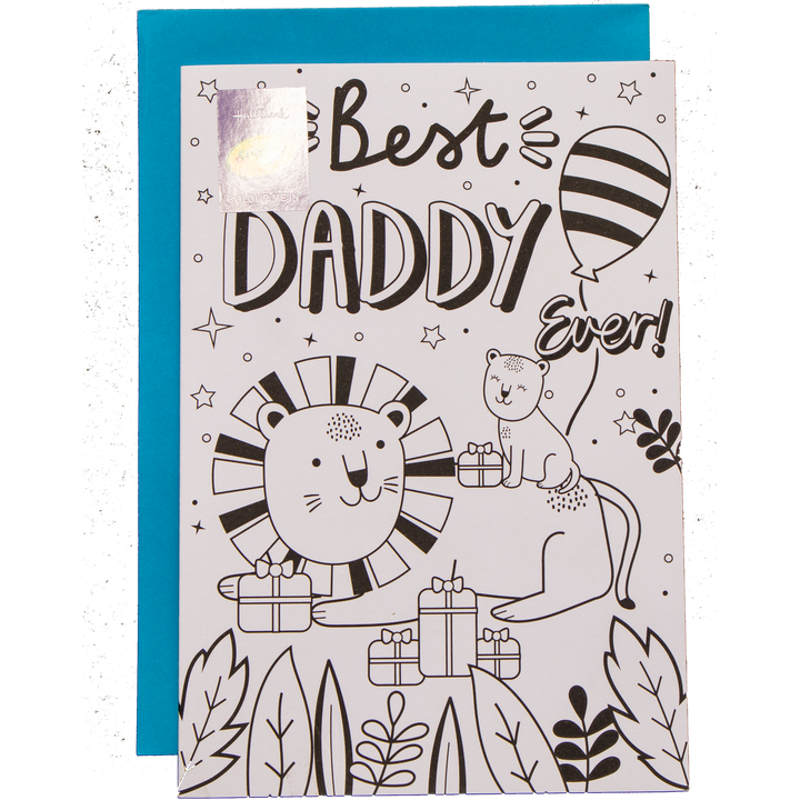 Dad Doodle Birthday Greeting Card