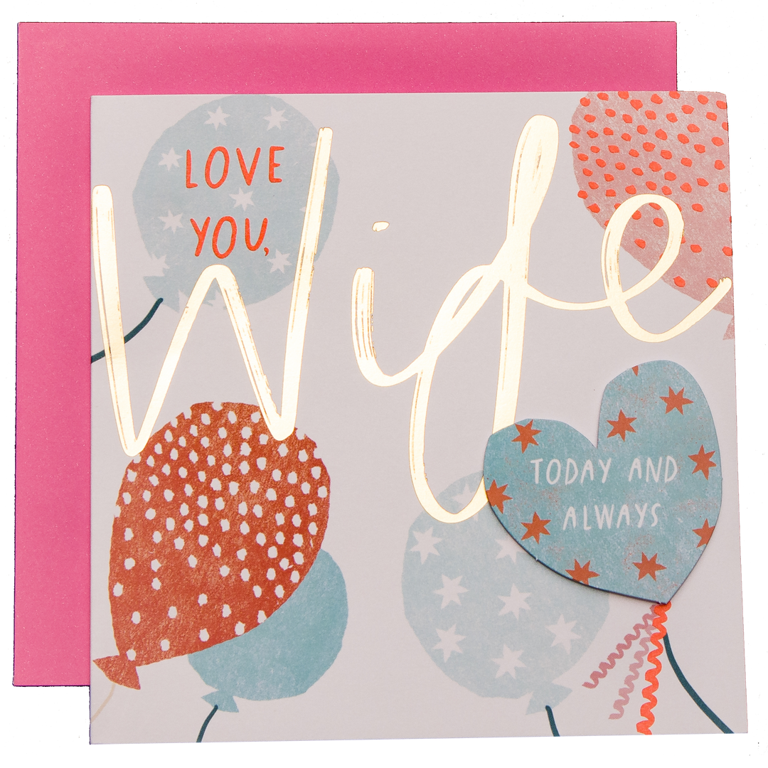 Love you, Today & Always Birthday Greeting Card For Wife