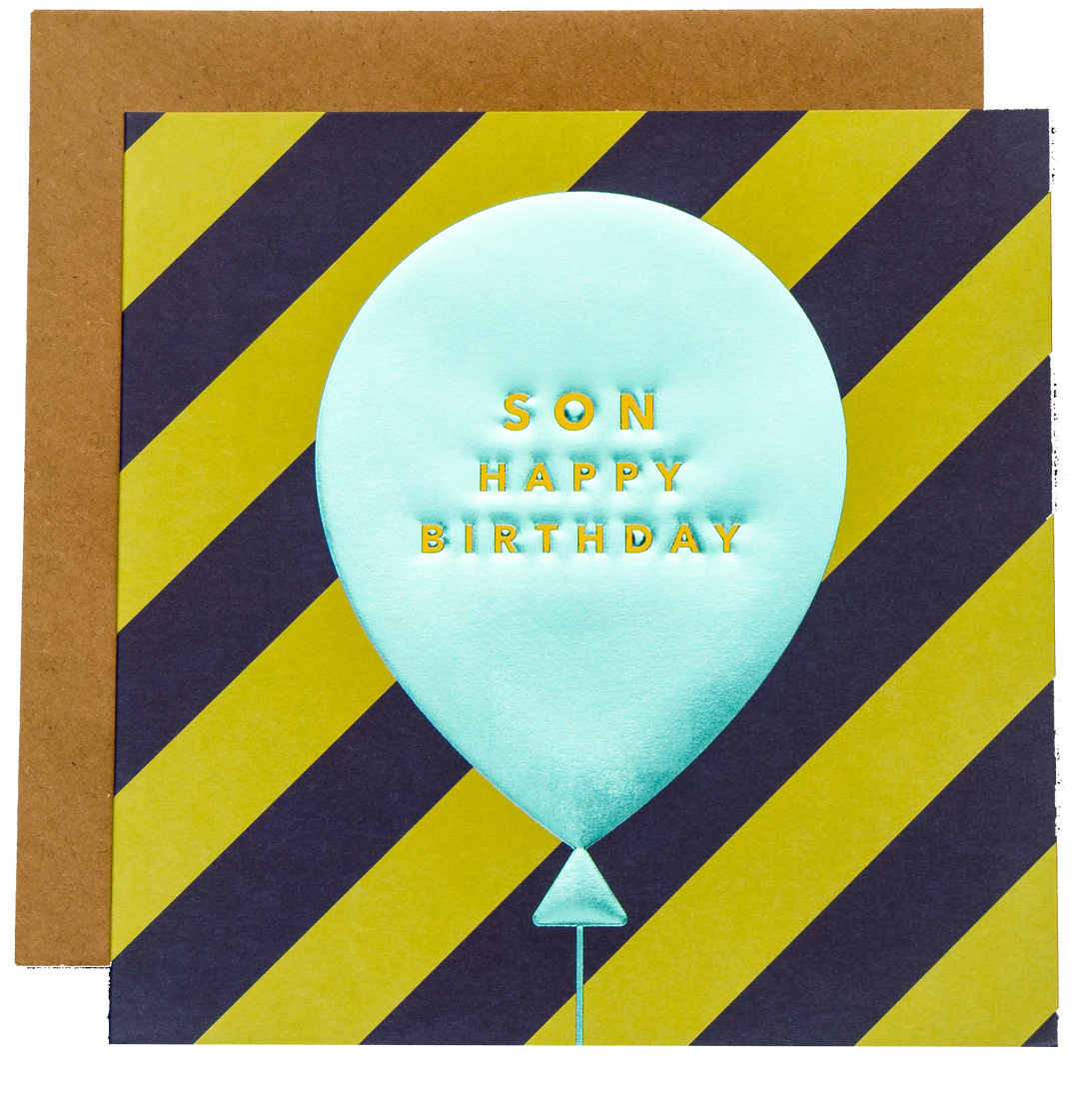 Son Birthday Greeting Card
